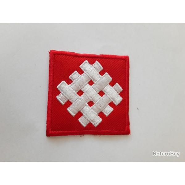 INSIGNE EN TISSU DU 6 EME GROUPE  D ARMEE U.S.