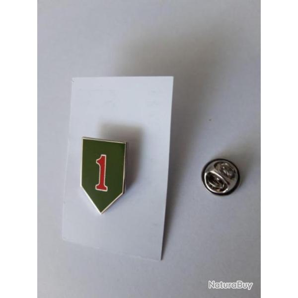 INSIGNE METAL DE LA 1 ERE DIVISION D INFANTERIE US