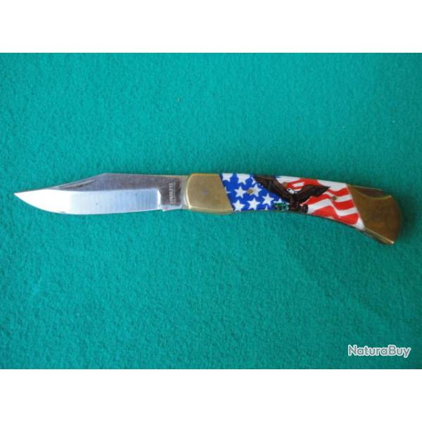 Couteau  motif Amricain.