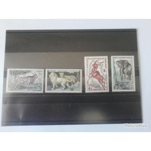 serie afrique �quatorial Fran�aise 1957