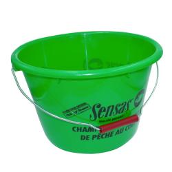Seau &agrave; amorce Sensas 15l vert