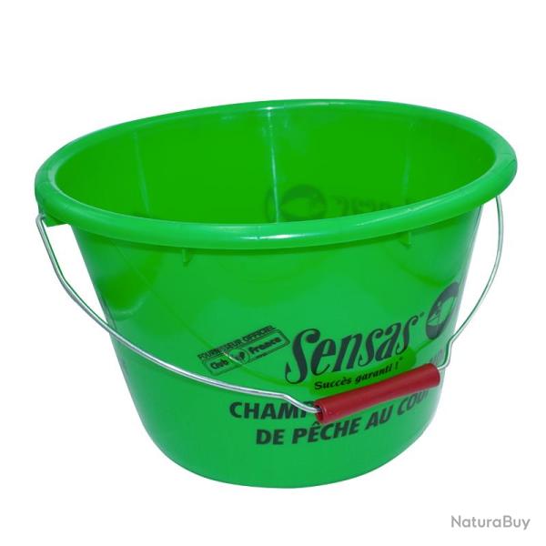 Seau � amorce Sensas 15l vert