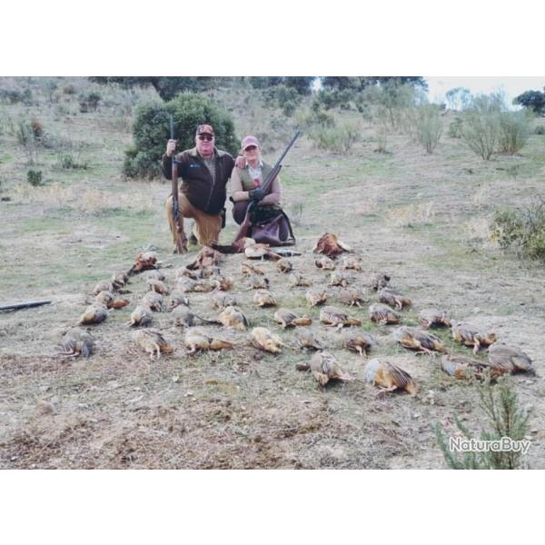 Chasse en Epagne du petit gibier devant soi : 3 jours / 4 nuits