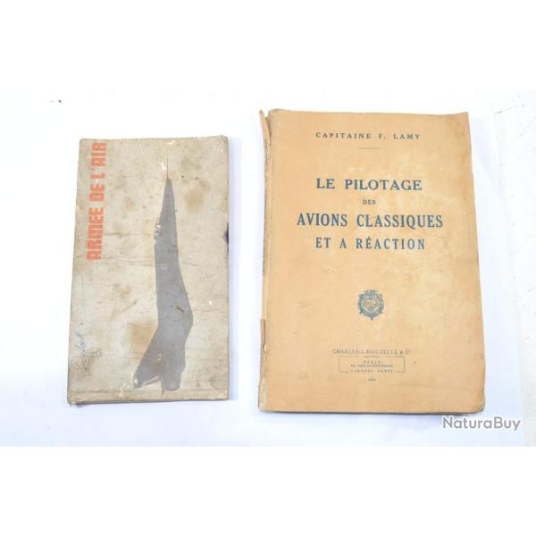 Le pilotage des avions classiques et a raction 1951 Capitaine F. LAMY Arme de l'Air aviation avion