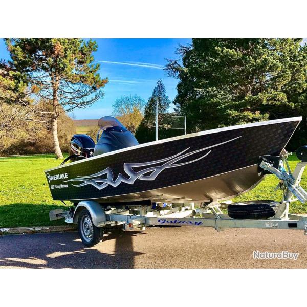 RIVERLAKE 420 Fishing Machine Tiller