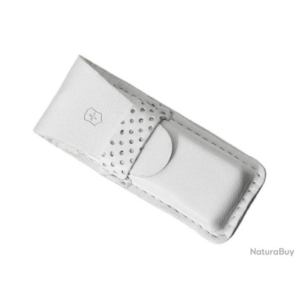 ETUI VICTORINOX 1 A 5 PIECES CUIR BLANC