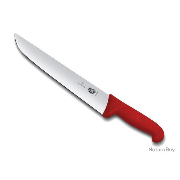 COUTEAU BOUCHER VICTORINOX 36CM ROUGE