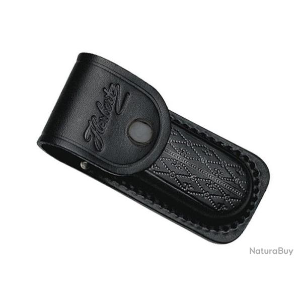 ETUI HERBERTZ CUIR NOIR 11CM