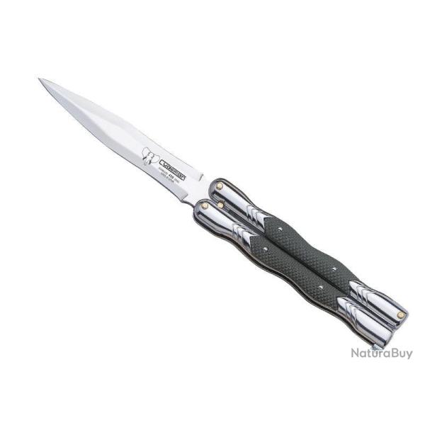 COUTEAU PAPILLON CUDEMAN ABS VERT
