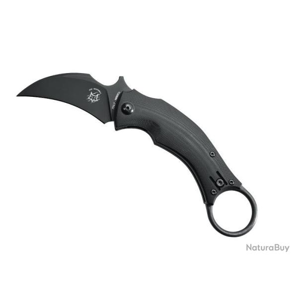 COUTEAU FOX BLACK BIRD G10 NOIR