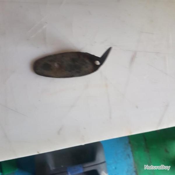 plaque couche fer fusil