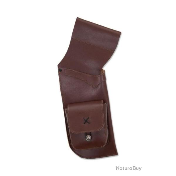 CARQUOIS DE HANCHE BUCK TRAIL CLASSIC CUIR - GAUCHER
