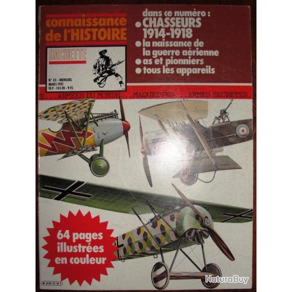 connaissance de l'histoire n�33 chasseurs 14-18