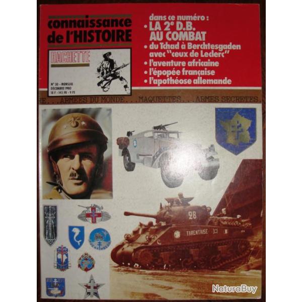 connaissance de l'histoire n�30 2�DB au combat