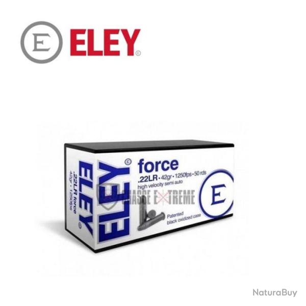 50 Munitions ELEY Force 42gr Cal 22 LR