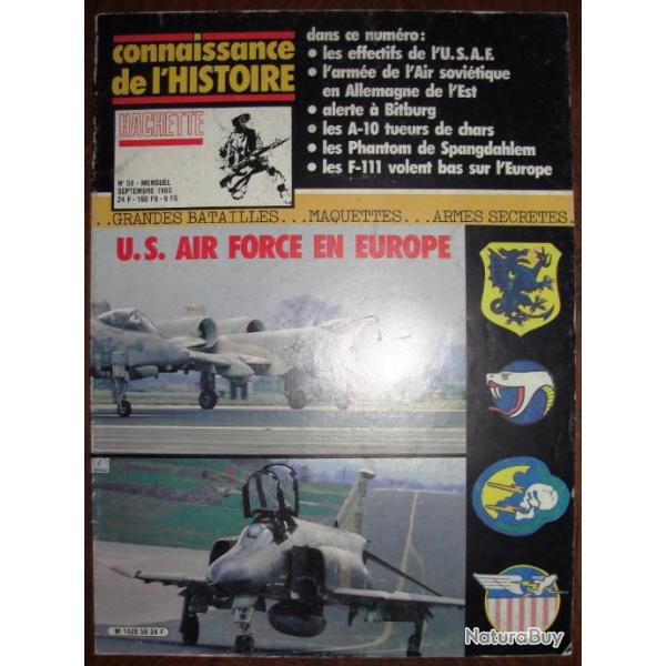 connaissance de l'histoire n�59 US air force en europe