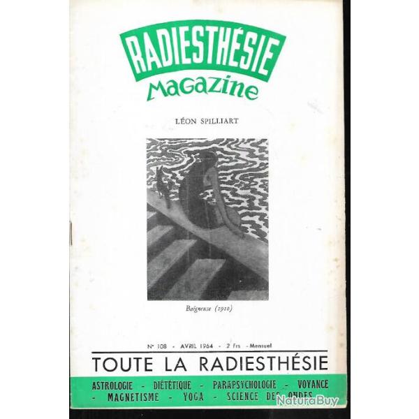 radiesth�sie  magazine n�108 avril 1964
