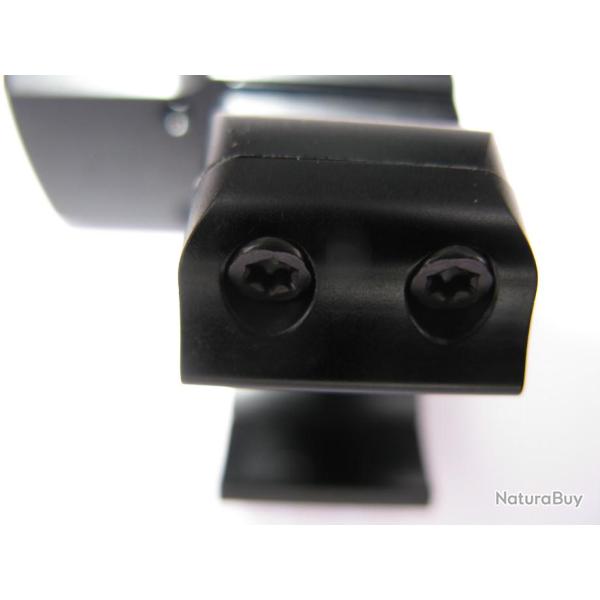 MONTAGE POINT ROUGE SUR LUNETTE avec corp de 30 mm, pour Aimpoint Micro H1 ou H2