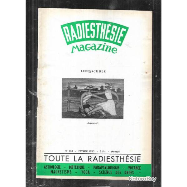 radiesth�sie  magazine n�118 f�vrier 1965