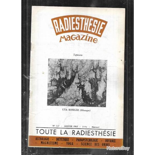 radiesth�sie  magazine n�117 janvier 1965