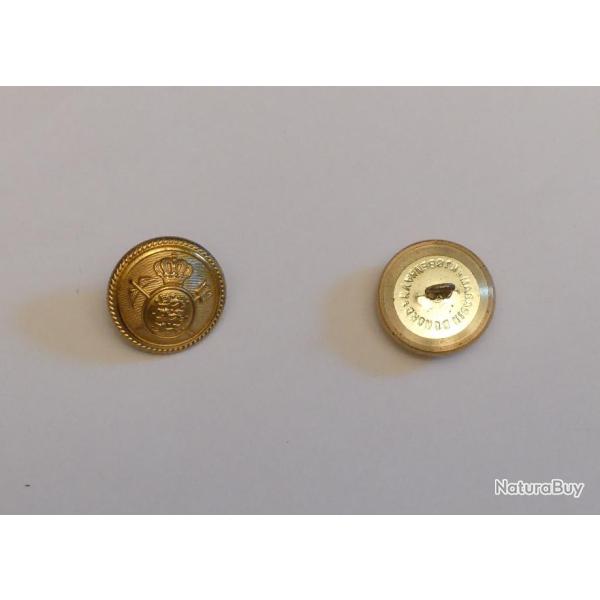 BOUTON MILITAIRE SUEDOIS