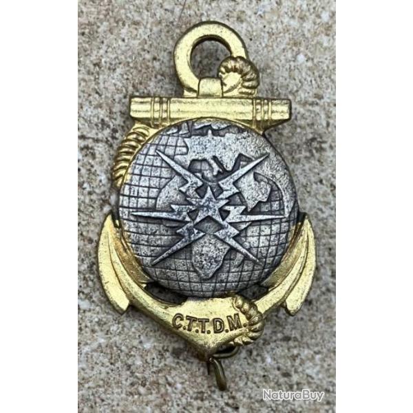 Corps T�l�graphistes Troupes De Marine, dos lisse embouti