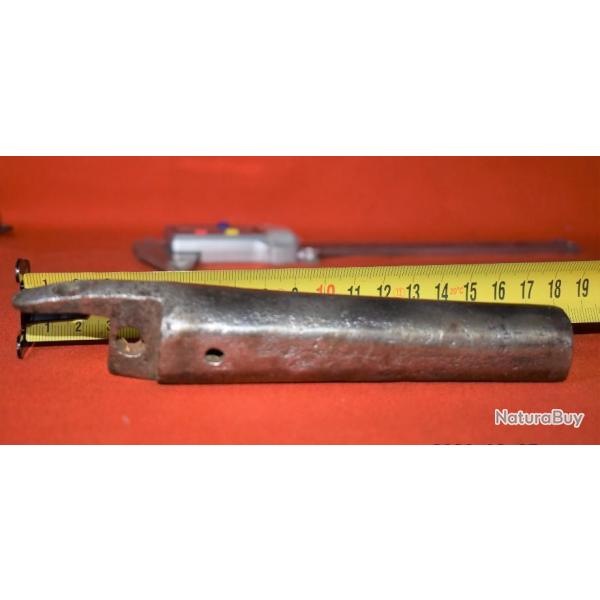 Canon de pistolet � silex XVIIIe en parfait �tat ( Can 12 ) ( Livr� par Happy post 11�)