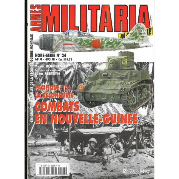 Militaria Magazine Hors s�rie n�24 combats en nouvelle-guin�e pacifique 2 , la reconqu�te , �puis�