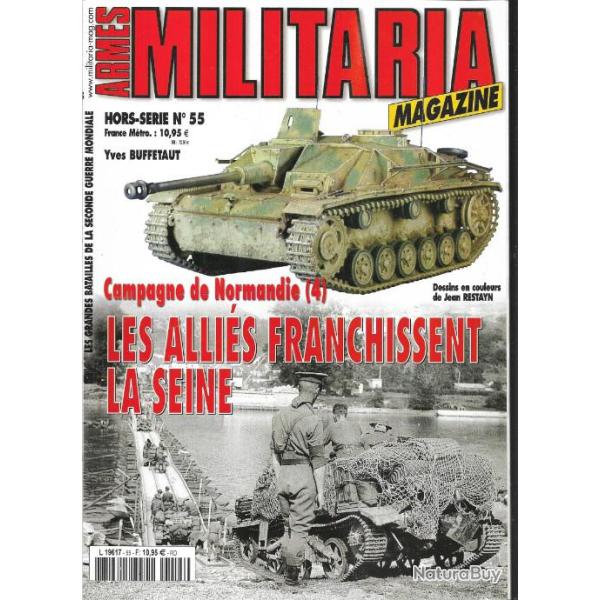 Militaria Magazine Hors s�rie 55 les alli�s franchissent la seine campagne de normandie 4