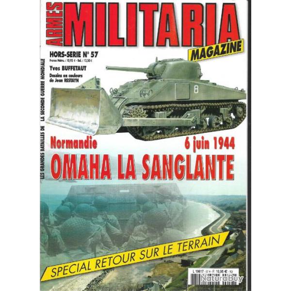 Militaria Magazine Hors s�rie n�57 omaha la sanglante normandie 6 juin 1944  �puis� �diteur