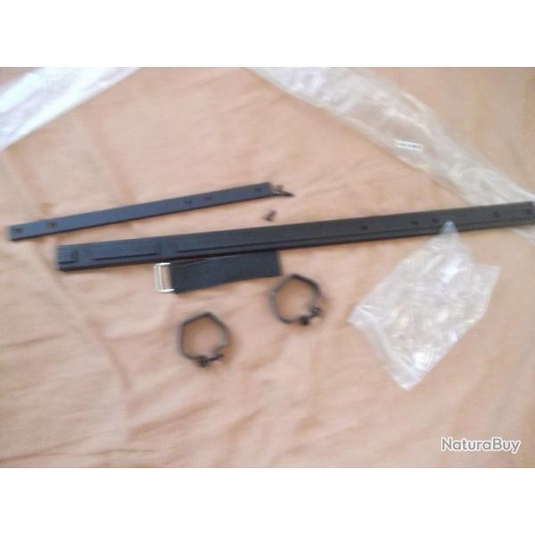 rail pour montage d'un rail  de 11 mm sur fusil juxtapos�