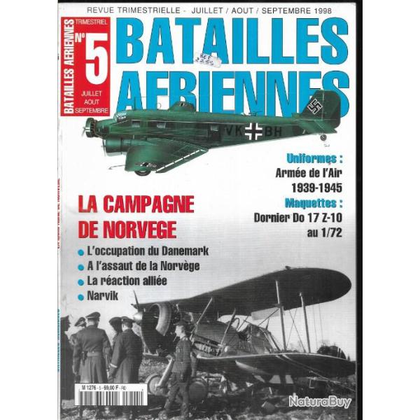 batailles a�riennes n�5 la campagne de norv�ge , uniformes arm�e de l'air 39-45 ,