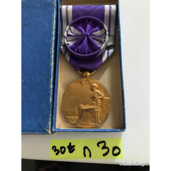 mdaille d?honneur des services bnvoles,