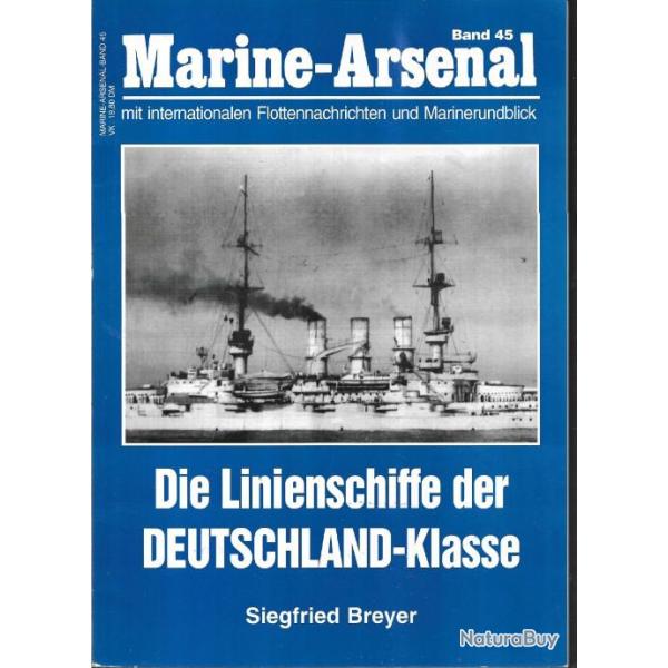 marine arsenal 45 cuirass�e de ligne de la classe deutschland