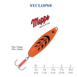 CUILLERS SYCLOPS&reg; MEPPS FABRICATION FRANCAISE Fluo Orange 00 / 5 g