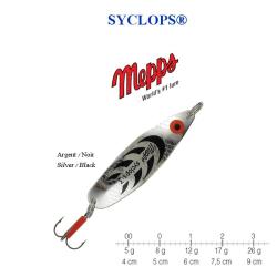 CUILLERS SYCLOPS&reg; MEPPS FABRICATION FRANCAISE Argent Noir 0 / 8 g