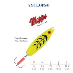 CUILLERS SYCLOPS&reg; MEPPS FABRICATION FRANCAISE Fluo Chartreuse 0 / 8 g