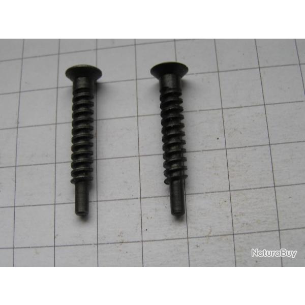 VIS PLAQUE DE COUCHE  boule de suif chrom� mat