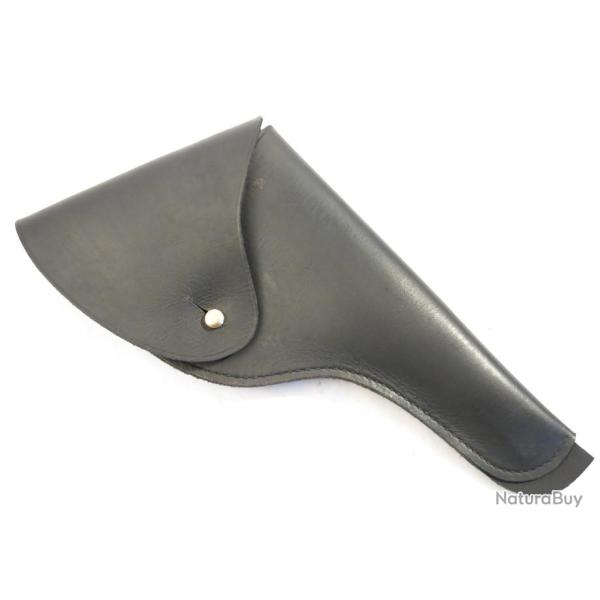 Etui cuir noir pour revolver Webley calibre 380