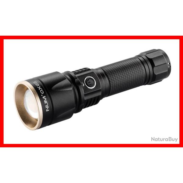 Lampe Tactique rechargeable NUM'AXES Led 1000 lumens Num'Axes LMP1018