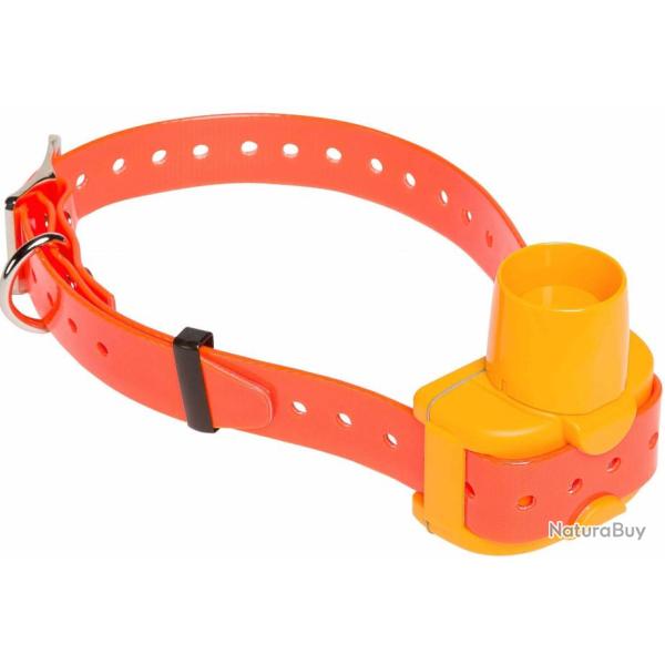 Collier de reprage sonore NUM'AXES Canibeep Radio Pro Collier Radio Pro orange seul