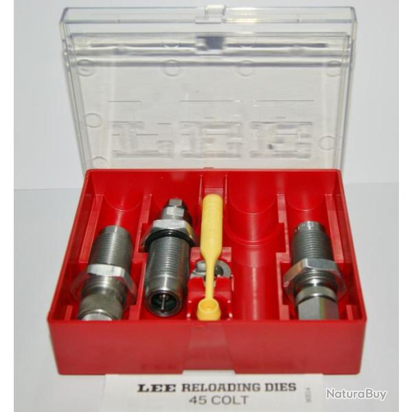 JEU D'OUTILS CARBURE- LEE - 45 SCHOFIELD