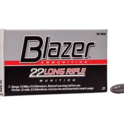MUNITIONS CCI BLAZER CALIBRE 22LR 40gr - 2.6g x50
