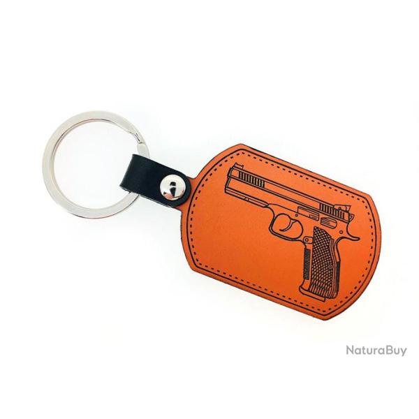 Porte-cl�s CZ 75 9mm cuir