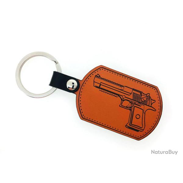 Porte-cl�s Desert eagle IMI cuir
