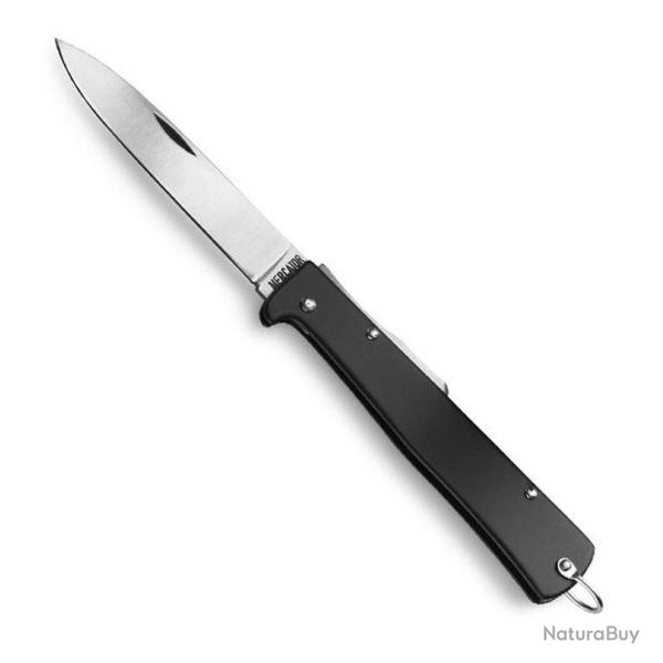 Couteau "Mercator + clip" noir 11 cm [Otter]