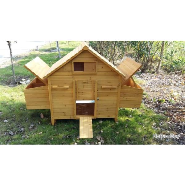 Poulailler 8-10 poules abri caille volaille GEANT XXL NEUF poulailler XXL abri volaille canard