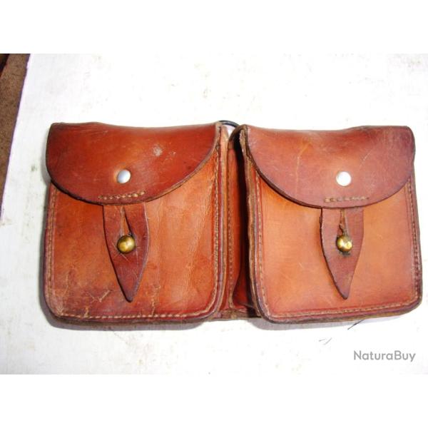 PORTE CHARGEUR CUIR POUR MAS 49/56 OU FR F1