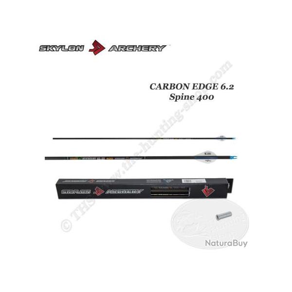 SKYLON ARCHERY 12 Fl�ches Carbone EDGE 6.2 400 Fl�ches coup�es et inserts coll�s