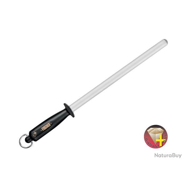 FUSIL DIAMANT + 27CM MECHE OVALE CHROME DUR/ DIAMANT